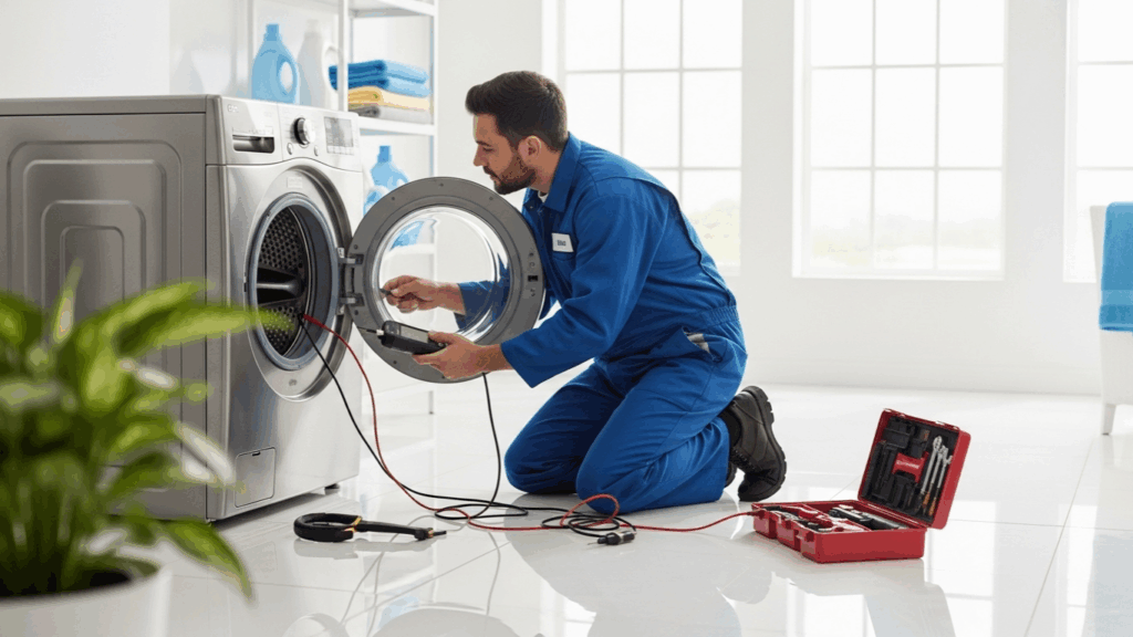 How quickly can your washer dryer repair experts reach my location in Dubai?