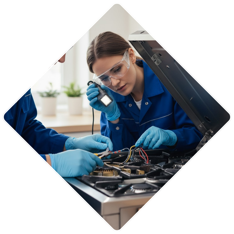 Reliable Cooking Range Repair Experts